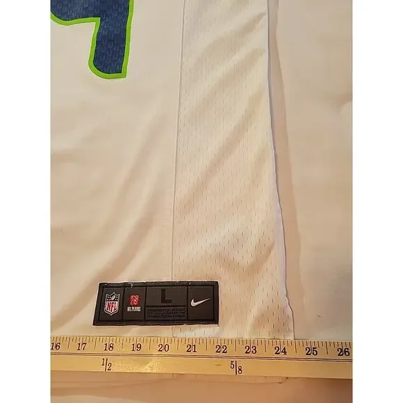 Authentic NFL Marshawn Lynch Seattle Seahawks Nike Elite Jersey Size Large 48